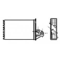 812236 VALEO Теплообменник, отопление салона