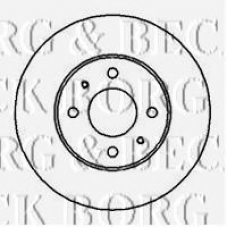 BBD4112 BORG & BECK Тормозной диск