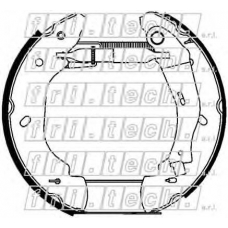 16289 fri.tech. Комплект тормозных колодок