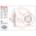 09.9824.11 BREMBO Тормозной диск