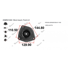 ASMNI1048 Tenacity Опора амортизатора