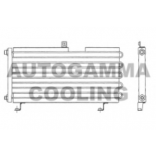 101585 AUTOGAMMA Конденсатор, кондиционер