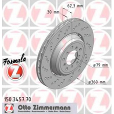 150.3457.70 ZIMMERMANN Тормозной диск