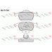 BL1717A1 FTE Комплект тормозных колодок, дисковый тормоз