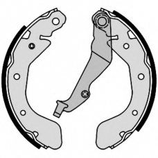 S 10 514 BREMBO Комплект тормозных колодок