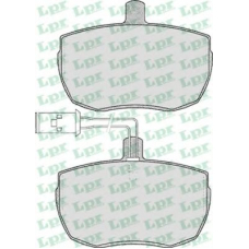 05P433 LPR Комплект тормозных колодок, дисковый тормоз