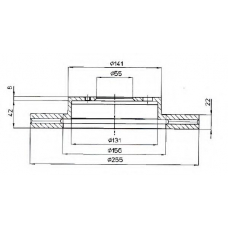 BDC4587 QUINTON HAZELL Тормозной диск