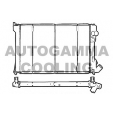 100211 AUTOGAMMA Радиатор, охлаждение двигателя