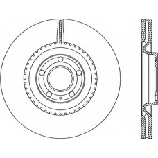 BDR2270.20 OPEN PARTS Тормозной диск