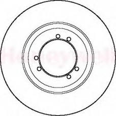 561365B BENDIX Тормозной диск