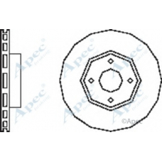 DSK2492 APEC Тормозной диск