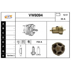 VW8094 SNRA Генератор