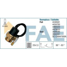37470 FAE Термовыключатель, вентилятор радиатора