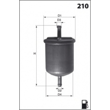 E15 MECAFILTER Топливный фильтр