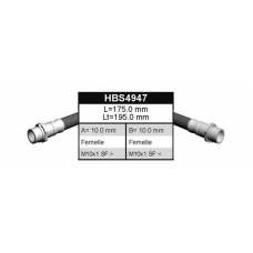 HBS4947 QUINTON HAZELL Тормозной шланг