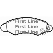 FBP3231 FIRST LINE Комплект тормозных колодок, дисковый тормоз