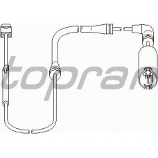 500 659 TOPRAN Датчик, износ тормозных колодок