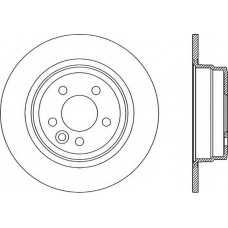 BDR1894.10 OPEN PARTS Тормозной диск