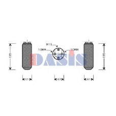 800268N AKS DASIS Осушитель, кондиционер