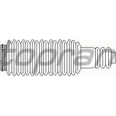 721 138 TOPRAN Пыльник, рулевое управление