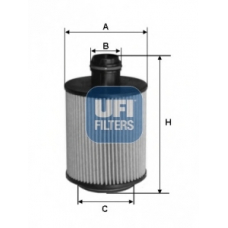 25.112.00 UFI Масляный фильтр