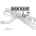 MSB-EA6R FEBEST Опора, стабилизатор