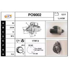 PO9002 SNRA Стартер