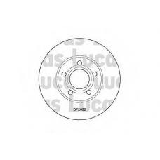 DF2692 TRW Тормозной диск