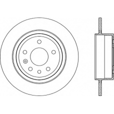 BDR2035.10 OPEN PARTS Тормозной диск