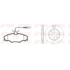 8603.00 REMSA Комплект тормозов, дисковый тормозной механизм