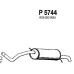P5744 FENNO Глушитель выхлопных газов конечный