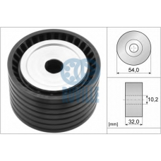 55640 RUVILLE Паразитный / Ведущий ролик, зубчатый ремень