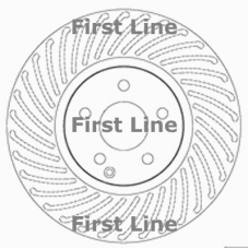 FBD1716 FIRST LINE Тормозной диск