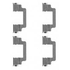 8DZ 355 204-731 HELLA Комплектующие, колодки дискового тормоза