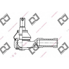 DE1013 DJ PARTS Наконечник поперечной рулевой тяги