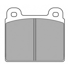FBP-0126 FREMAX Комплект тормозных колодок, дисковый тормоз