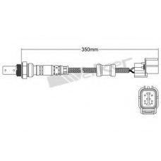 250-54013 WALKER Лямбда-зонд