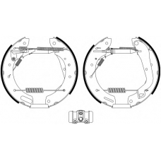 8DB 355 022-651 HELLA PAGID Комплект тормозных колодок