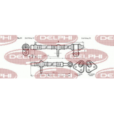 LH3289 DELPHI Тормозной шланг