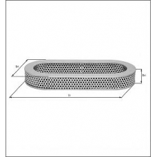 LX 308 KNECHT Воздушный фильтр