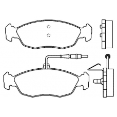 21430 173  0 5 T4009 TEXTAR Колодки тормозные