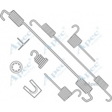 KIT753 APEC Комплектующие, тормозная колодка