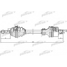 PDS0035 PATRON Приводной вал