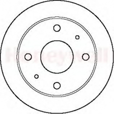 562144B BENDIX Тормозной диск