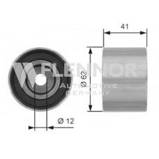 FU70390 FLENNOR Паразитный / ведущий ролик, зубчатый ремень