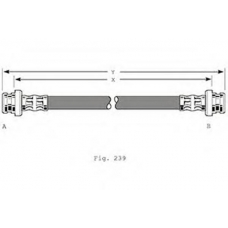 PHA360 TRW Тормозной шланг