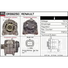 DRB6250 DELCO REMY Генератор