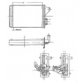 58626 NRF Теплообменник, отопление салона