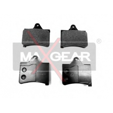 19-0418 MAXGEAR Комплект тормозных колодок, дисковый тормоз