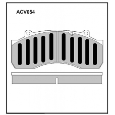 ACV054 Allied Nippon Тормозные колодки